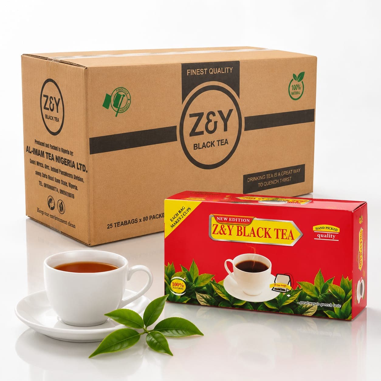 Z&Y Black Tea Sachet X200 gallery image